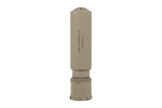 Knight's Armament QDC CRS PRT 5.56 Rifle Suppressor with FDE Cerakote finish